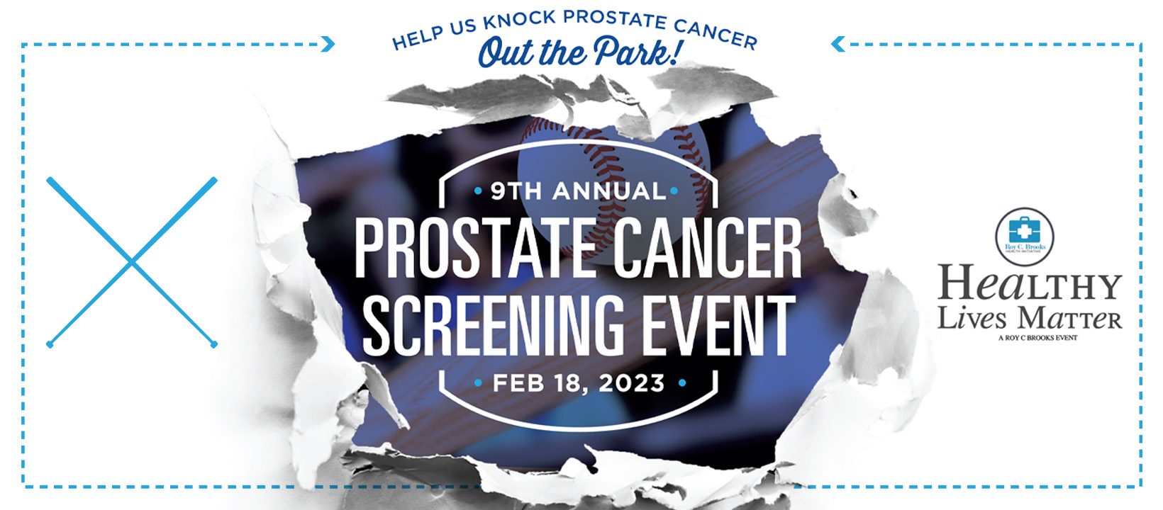 9th Annual Healthy Lives Matter Prostate Cancer Screening Event Facebook Cover
