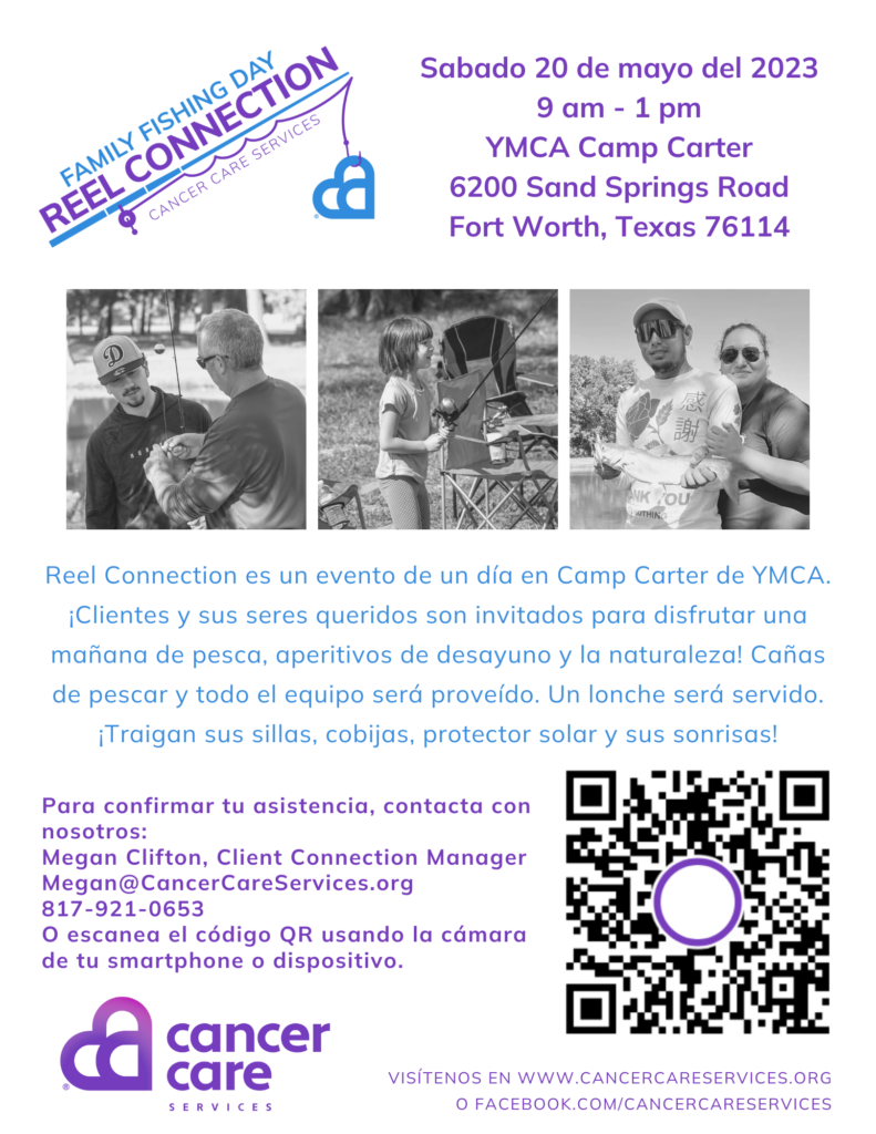 Reel Connection 2023 flyer in Spanish