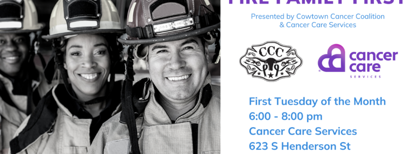 Firefighter support group flyer
