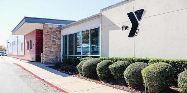 Front of Central YMCA building.