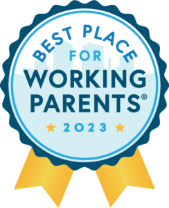 Best Place for Working Parents 2023 Seal