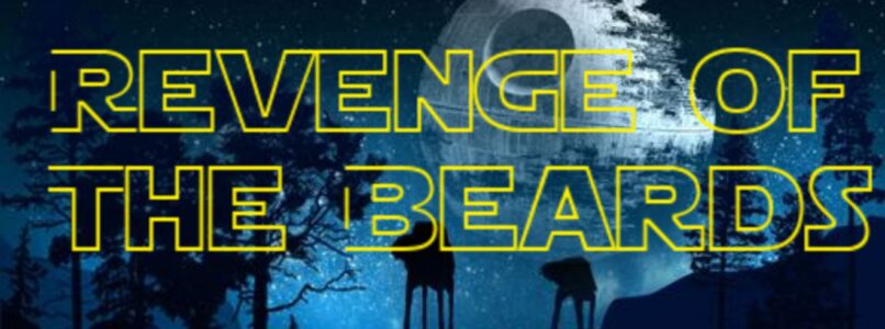 Revenge of the Beards 2024 flyer with a Star Wars background.